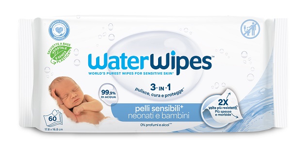 WATERWIPES BIO SALVIETTE 60 PEZZI - Newepa Srl