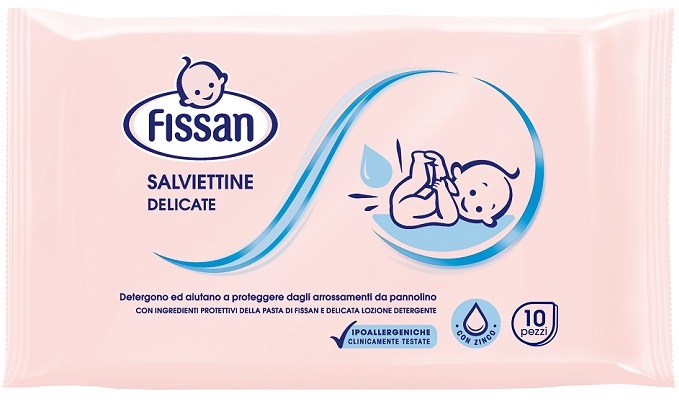 FISSAN SALVIETTE VIAGGIO 10 PEZZI - Newepa Srl