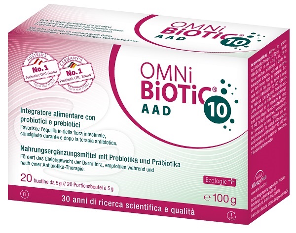 OMNI BIOTIC 10 AAD 20 BUSTINE DA 5 G - Newepa Srl