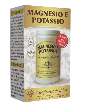 MAGNESIO E POTASSIO POLVERE 180 G - Newepa Srl