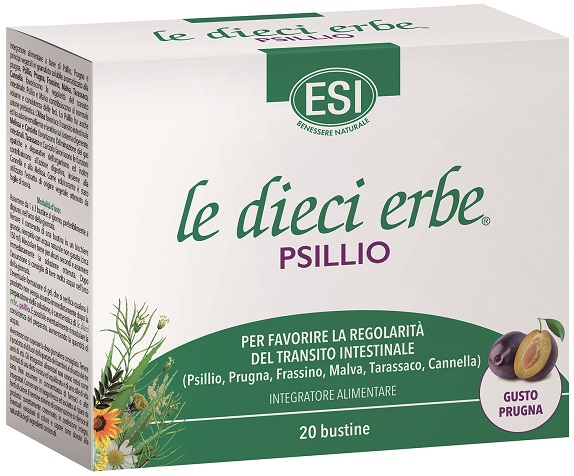 ESI LE DIECI ERBE PSILLIO 20 BUSTINE 5,6 G - Newepa Srl