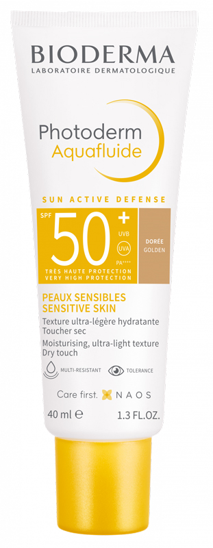 PHOTODERM AQUAFLUIDE DORE SPF50+ 40 ML - Newepa Srl