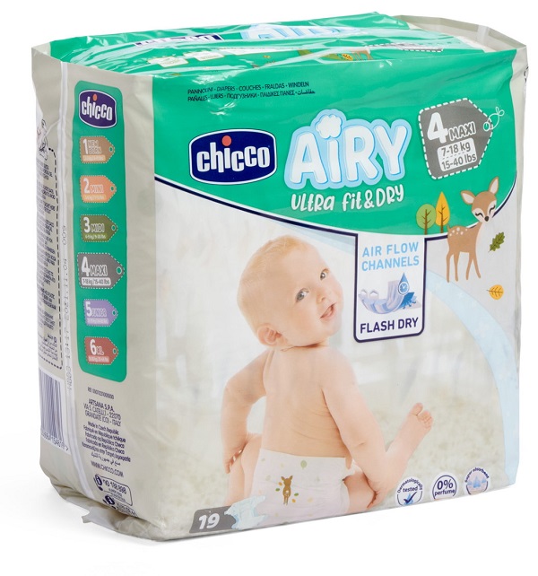 CHICCO PANNOLINI MAXI 19X6 - Newepa Srl
