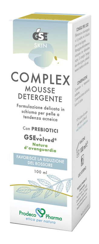 GSE SKIN COMPLEX MOUSSE DETERGENTE PELLE A TENDENZA ACNEICA 100 ML - Newepa Srl