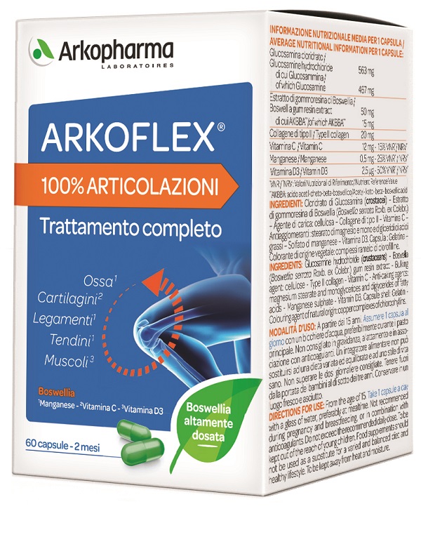 ARKOFLEX 100% ARTICOLAZIONI 60 CAPSULE - Newepa Srl