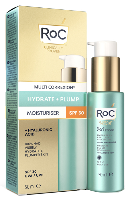 ROC MULTI CORREXION HYDRATE+ PLUMP IDRATANTE VISO SPF30 50 ML - Newepa Srl