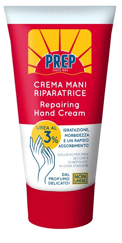 PREP CREMA MANI RIPARATRICE UREA AL 3% 75 ML - Newepa Srl