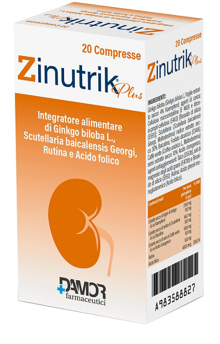 ZINUTRIK PLUS 20 COMPRESSE - Newepa Srl