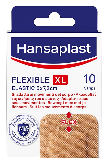 CEROTTO HANSAPLAST ELASTIC GINOCCHIA&GOMITI 10 PEZZI - Newepa Srl