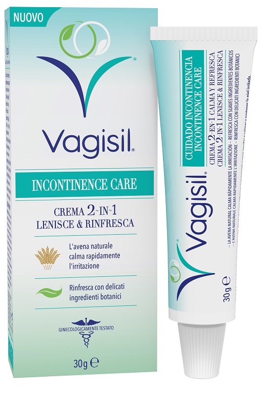 VAGISIL INCONTINENCE CARE CREMA 2IN1 LENISCE & RINFRESCA 30 G - Newepa Srl