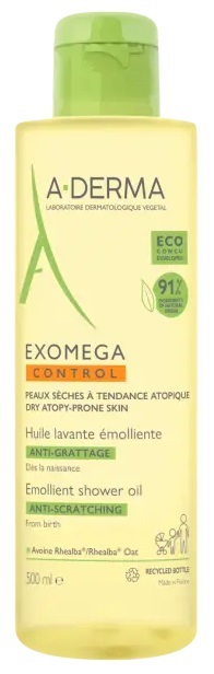 EXOMEGA CONTROL OLIO LAVANTE EMOLLIENTE RICARICA 500 ML - Newepa Srl