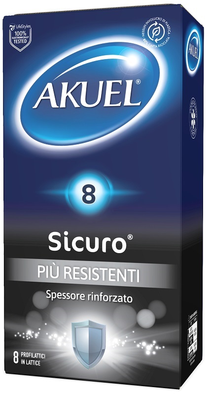 PROFILATTICO AKUEL SICURO PIU' RESISTENTE 8 PEZZI - Newepa Srl