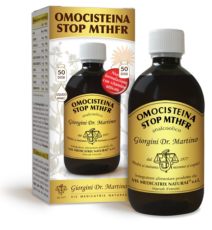 OMOCISTEINA STOP MTHFR LIQUIDO ANALCOOLICO 500 ML - Newepa Srl