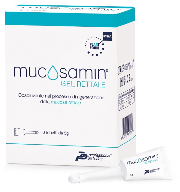 GEL RETTALE MUCOSAMIN 6 TUBETTI X 5 G - Newepa Srl