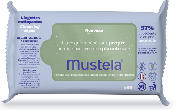 MUSTELA SALVIETTE DETERGENTI 60 PEZZI - Newepa Srl