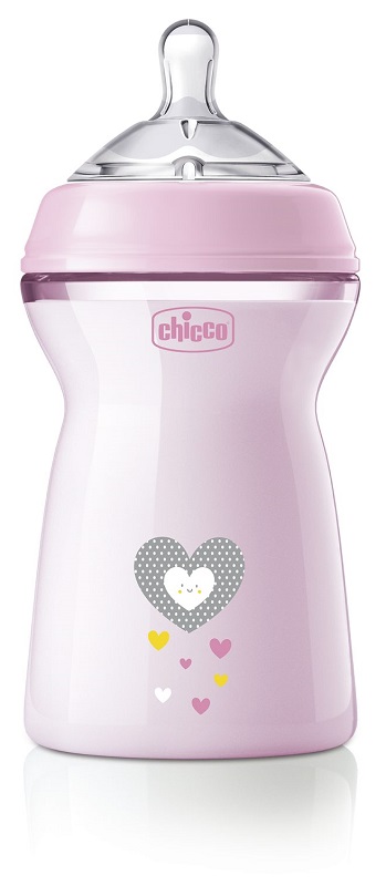 CHICCO BIBERON NAT FEEL PP 6M+ 330 ML BIMBA - Newepa Srl