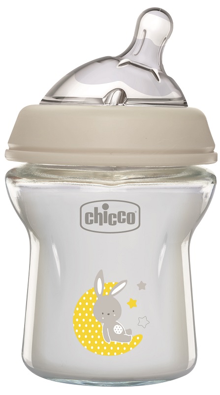 CHICCO BIBERON NAT FEEL VETRO 0M+ 150 ML - Newepa Srl
