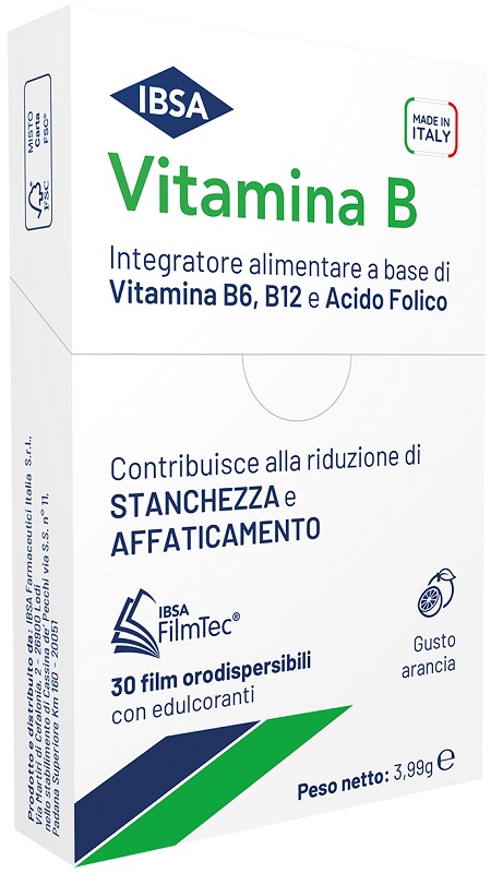 VITAMINA B IBSA 30 FILM ORALI - Newepa Srl