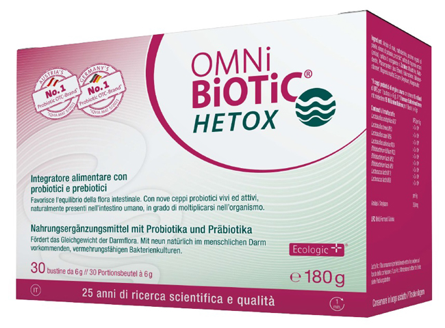 OMNI BIOTIC HETOX 30 BUSTINE DA 6 G - Newepa Srl