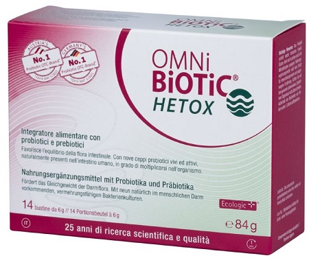 OMNI BIOTIC HETOX 14 BUSTINE DA 6 G - Newepa Srl