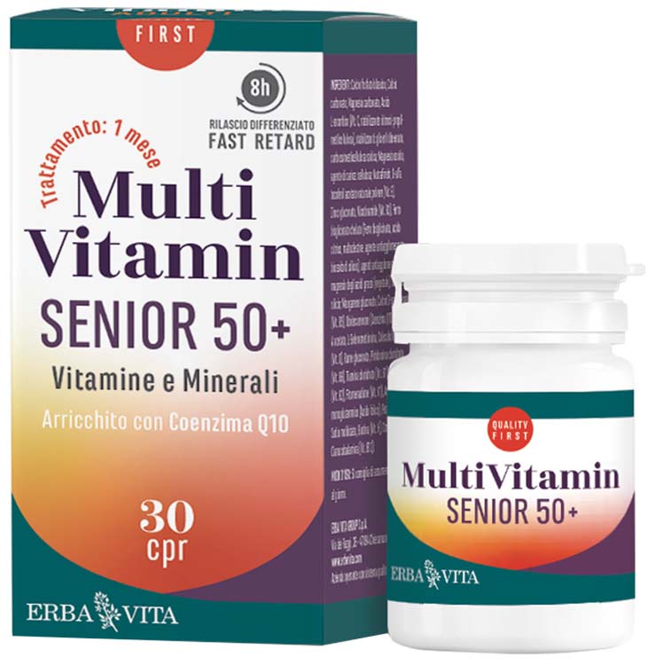 MULTI VITAMIN SENIOR 50+ 30 COMPRESSE - Newepa Srl