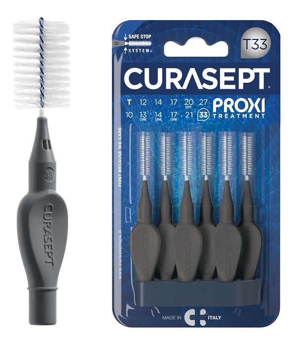 CURASEPT PROXI T33 ANTRACITE/ANTHRACITE 6 PEZZI - Newepa Srl