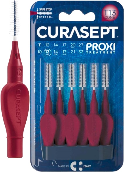 CURASEPT PROXI T13 CONE BORDEAUX 6 PEZZI - Newepa Srl