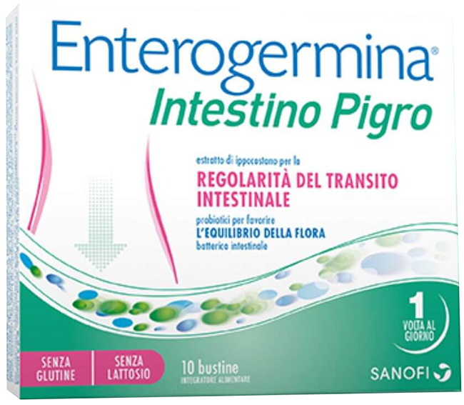 ENTEROGERMINA INTESTINO PIGRO 20 BUSTINE - Newepa Srl