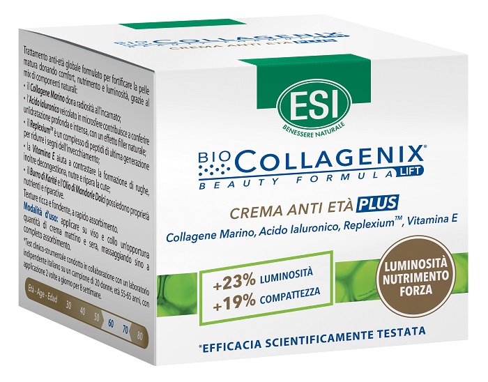ESI BIOCOLLAGENIX CREMA ANTIETA' PLUS 50 ML - Newepa Srl