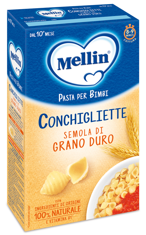 MELLIN CONCHIGLIETTE 100% GRANO DURO 280 G - Newepa Srl