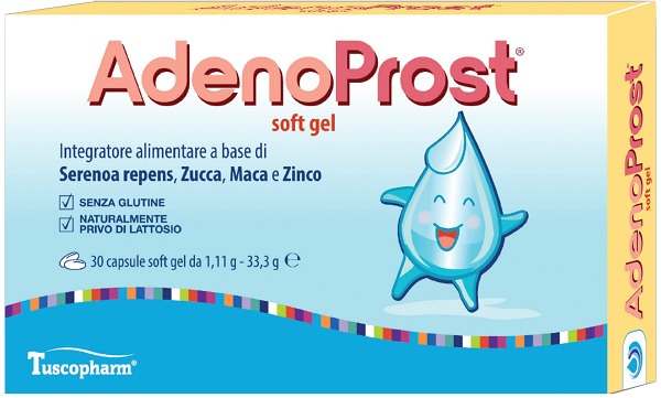 ADENOPROST 30 CAPSULE SOFT GEL - Newepa Srl