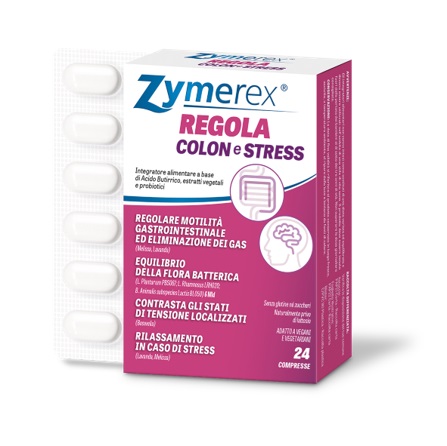 ZYMEREX REGOLA COLON E STRESS 24 COMPRESSE - Newepa Srl