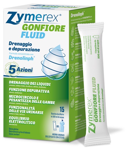 ZYMEREX GONFIORE FLUID 15 BUSTINE - Newepa Srl