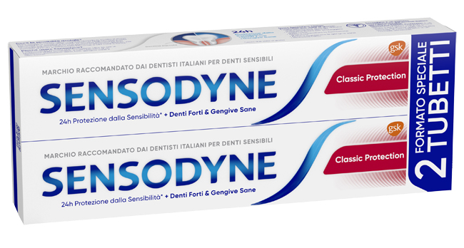 SENSODYNE CLASSICO PROTECTION 2 X 75 ML - Newepa Srl