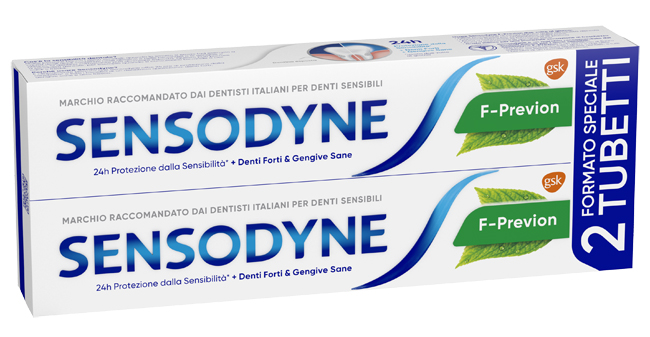 SENSODYNE F PREVION 2 X 75 ML - Newepa Srl