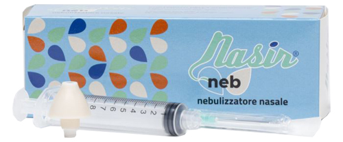 NASIR NEB KIT CON 1 UGELLO NASIR NEBULIZZATORE + 1 SIRINGA 10 ML LLC + 1 AGO - Newepa Srl