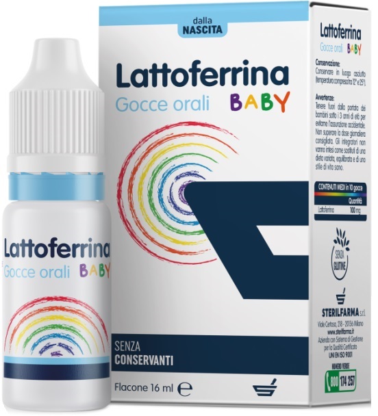 LATTOFERRINA BABY GOCCE ORALI 16 ML - Newepa Srl