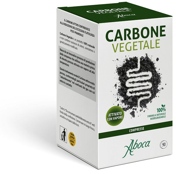CARBONE VEGETALE 90 COMPRESSE - Newepa Srl