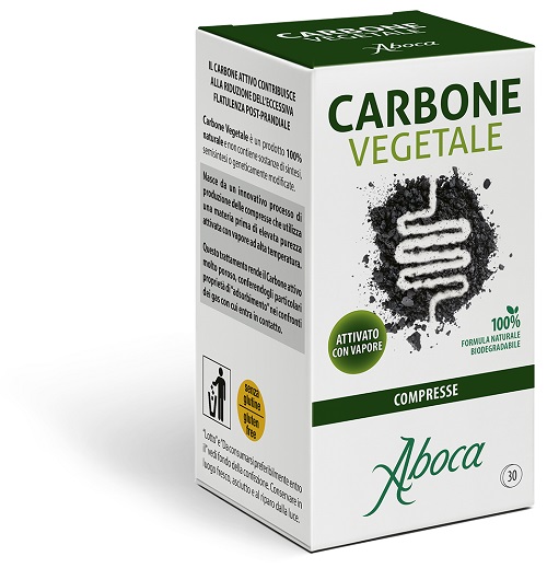 CARBONE VEGETALE 30 COMPRESSE - Newepa Srl