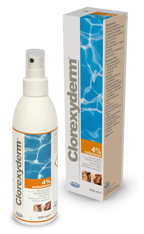 CLOREXYDERM SOLUZIONE 4% 200 ML - Newepa Srl