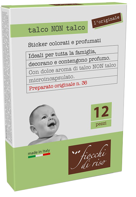FIOCCHI DI RISO TALCO NON TALCO CEROTTI 12 PEZZI - Newepa Srl
