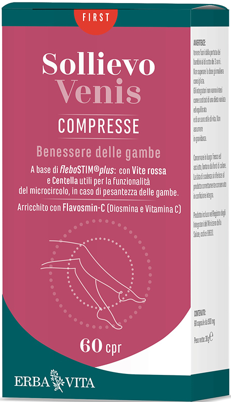 SOLLIEVO VENIS 60 COMPRESSE - Newepa Srl