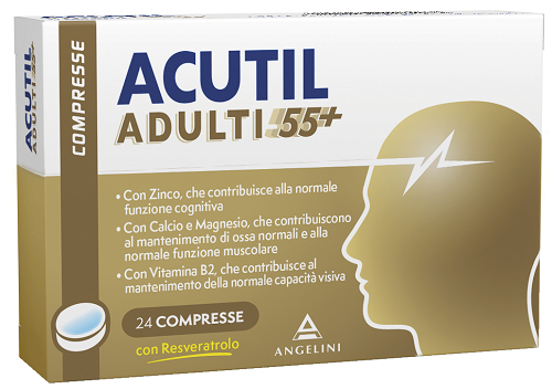 ACUTIL ADULTI 55+ 24 COMPRESSE IT - Newepa Srl