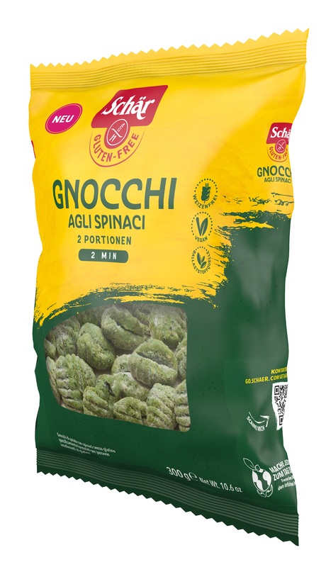 SCHAR GNOCCHI DI PATATE AGLI SPINACI 300 G - Newepa Srl