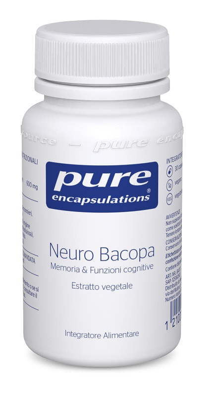 PURE ENCAPSULATIONS NEURO BACOPA MEMORIA & FUNZIONI COGNITIVE 30 CAPSULE - Newepa Srl
