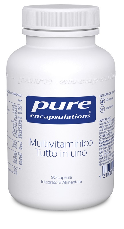 PURE ENCAPSULATIONS MULTIVITAMINICO TUTTO IN UNO 90 CAPSULE - Newepa Srl