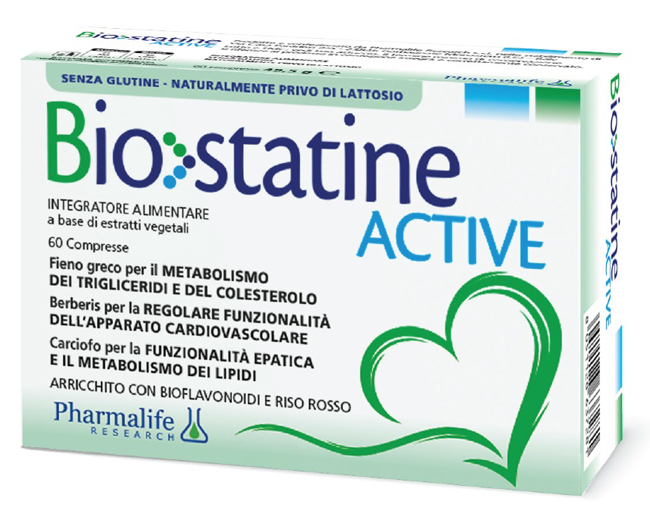 BIOSTATINE ACTIVE 60 COMPRESSE - Newepa Srl