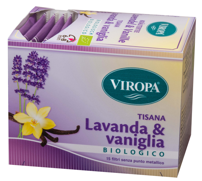 VIROPA TISANA LAVANDA&VANIGLIA BIOLOGICO 15 FILTRI - Newepa Srl
