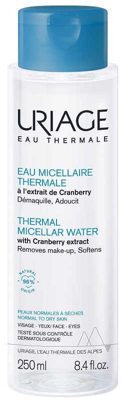 URIAGE EAU MICELLAIRE THERMALE PELLI NORMALI SECCHE 250 ML - Newepa Srl