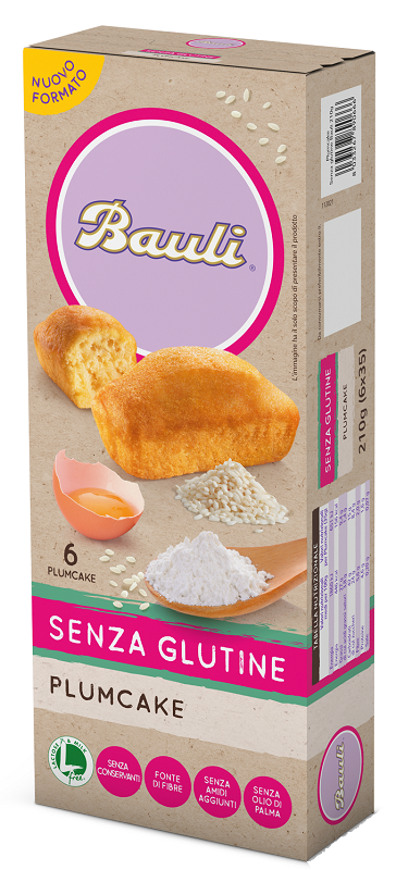 DORIA PLUMCAKE 6 PEZZI DA 35 G - Newepa Srl